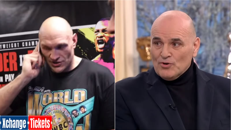 John Fury was not pleased with the method his son's squad have touched the condition with Joshua. 