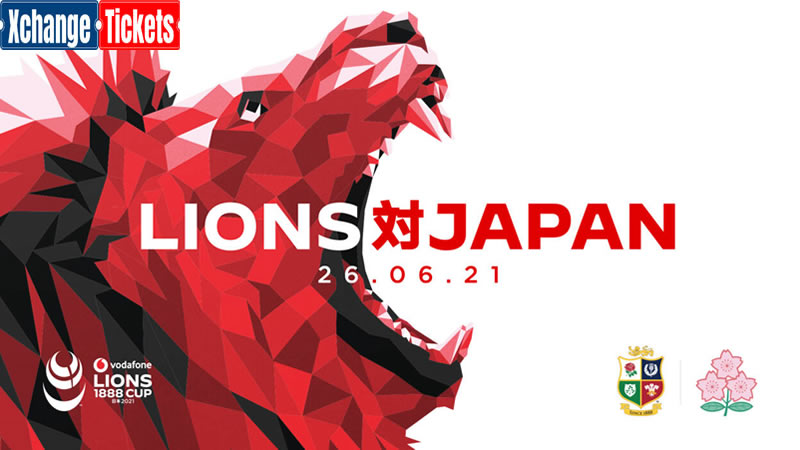 British and Irish Lions vs Japan Tickets - A pre-Tour match between the British and Irish Lions and Japan starts at Murrayfield, Edinburgh, for the Vodafone Lions 1888 Cup on June 26