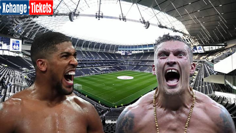 Anthony Joshua tickets on sale - Sway ARUM concedes he'll be 'pulling' for Oleksandr Usyk to win his forthcoming confrontation with Anthony Joshua