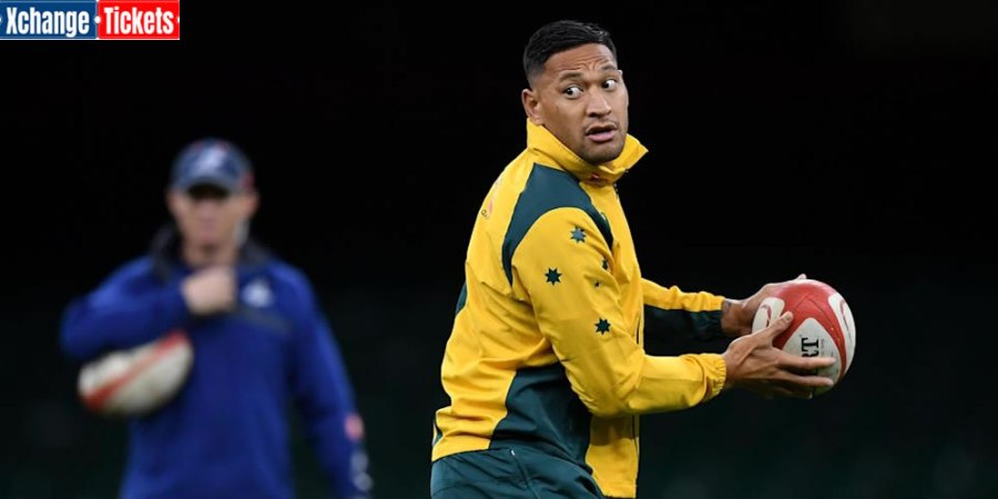 Israel Folau, a former Wallaby, could return to international rugby in for the Rugby World Cup 2023