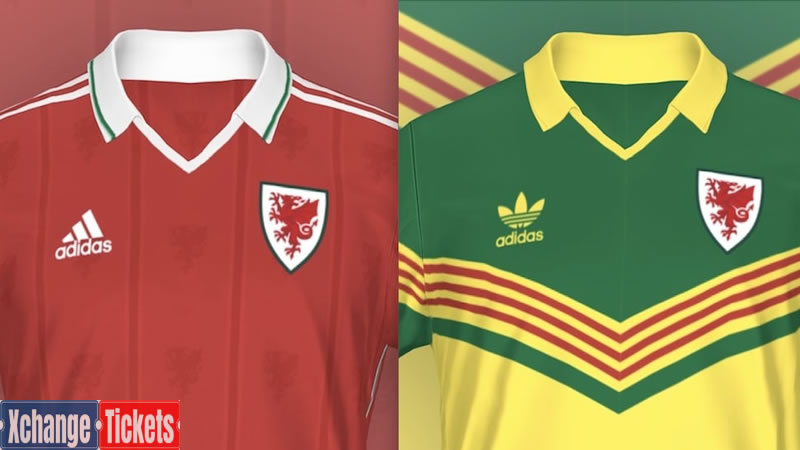 Wales' new Football World Cup away kit
