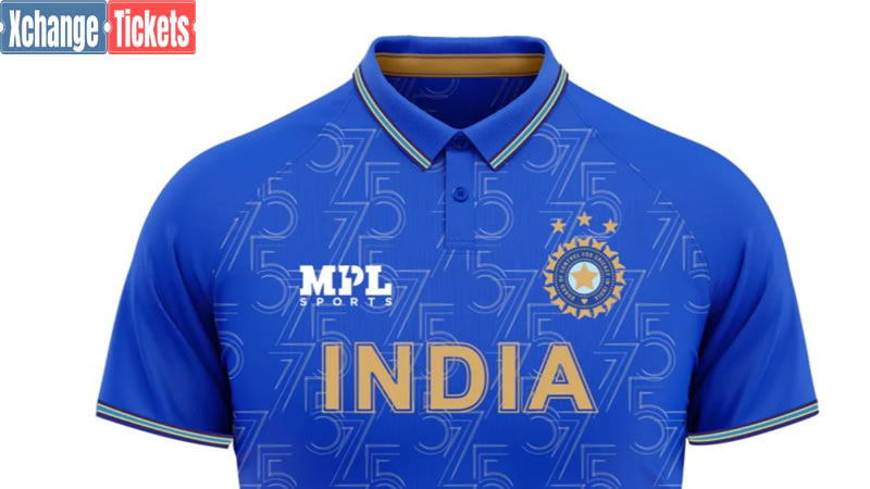 BCCI unveils India’s new jersey.
