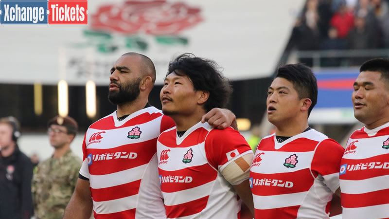 Japan Rugby World Cup Squad.
