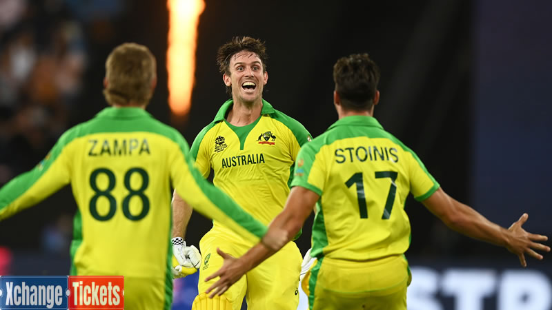 Zampa Stoinis, and Mitchell Marsh Australia T20 World Cup Player.
