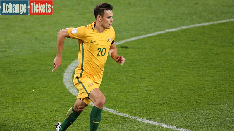 Australia Football World Cup Player Trent Sainsbury
